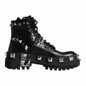 Dolce & Gabbana Nero Multicolor Trekking Boots